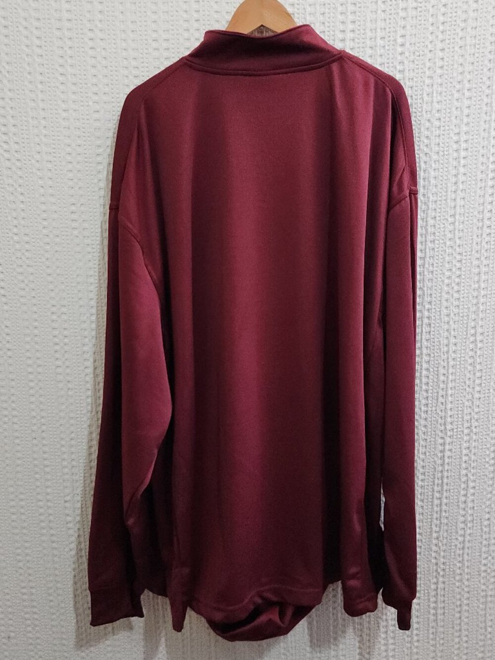 Mississippi State Bulldogs Quarter Zip Pullover 3XL Maroon Athletic Sweater - Picture 3 of 13